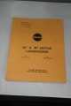 Webb 14" & 18" Motor Lawnmower Operating Instructions