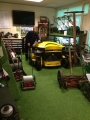 Ransomes Spider with Brian the Curator