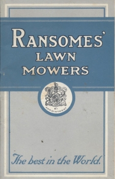 Early Ransomes Sales Brochure